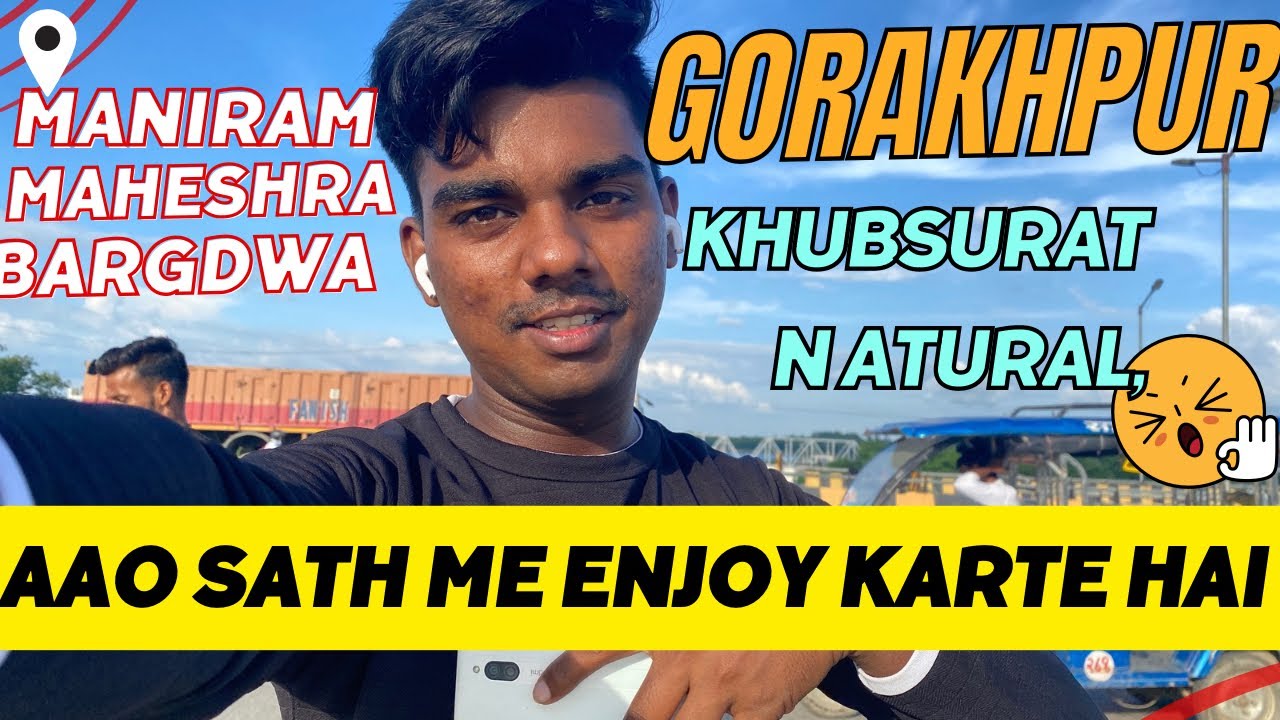 Gorakhpur best peaceful places ☺️ Vlog Video || Ftg Anurag (August 2024)