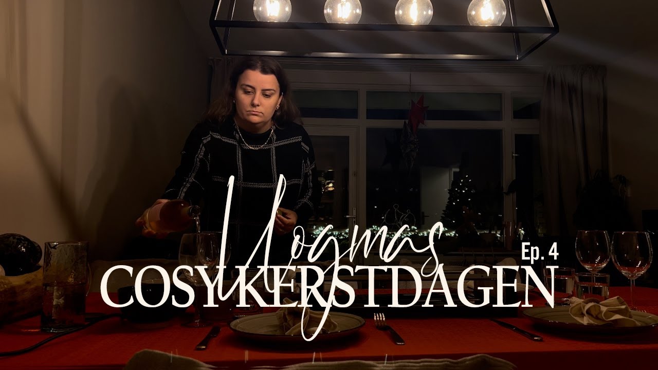 VLOGMAS ‘23🎄Kerstdagen met familie, gourmetten & veel te veel cadeau’s