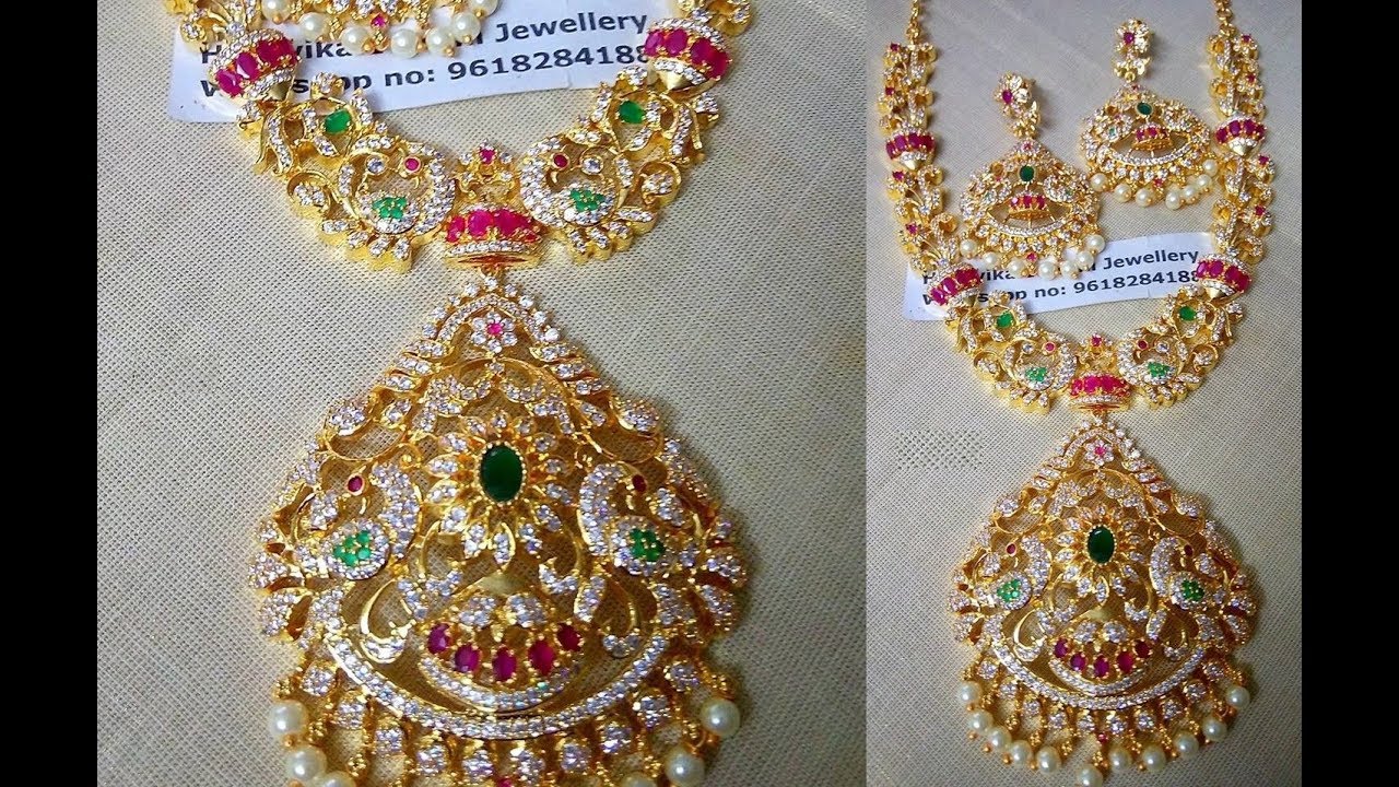 latest one gram gold jewellery collection
