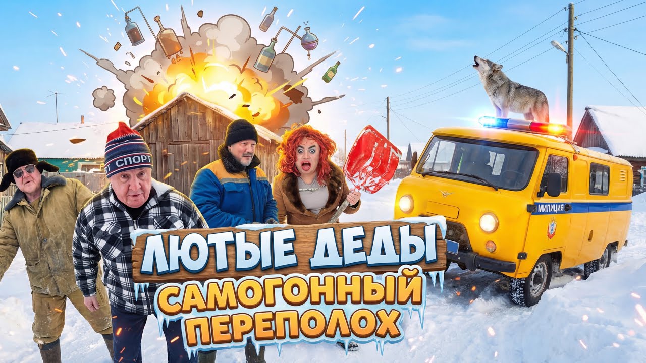 ЧАСТЬ 2. ЛЮТЫЕ ДЕДЫ. САМОГОННЫЙ ПЕРЕПОЛОХ. ВТОРАЯ СЕРИЯ. Комедия 2026