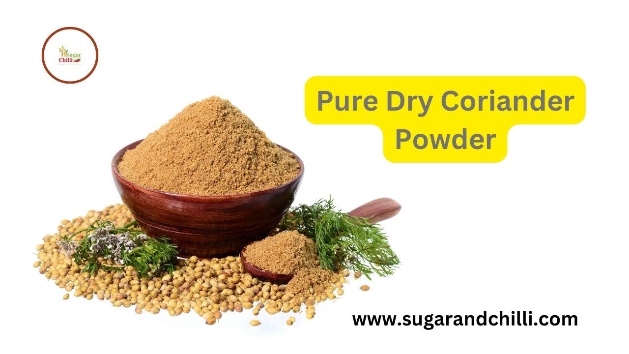 Sugarandchilli Pure Dry Coriander Powder | Freshly Ground Dry Coriander Powder