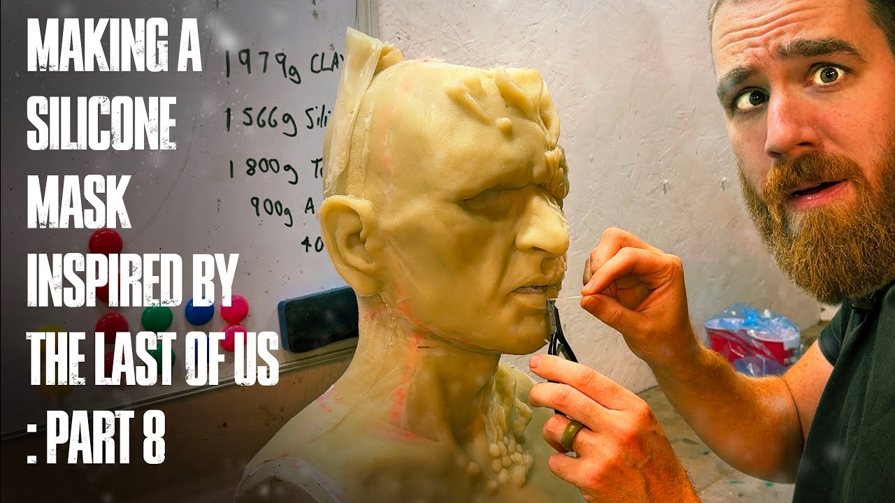 I’M MAKING A SILICONE MASK INSPIRED BY THE LAST OF US!!!
