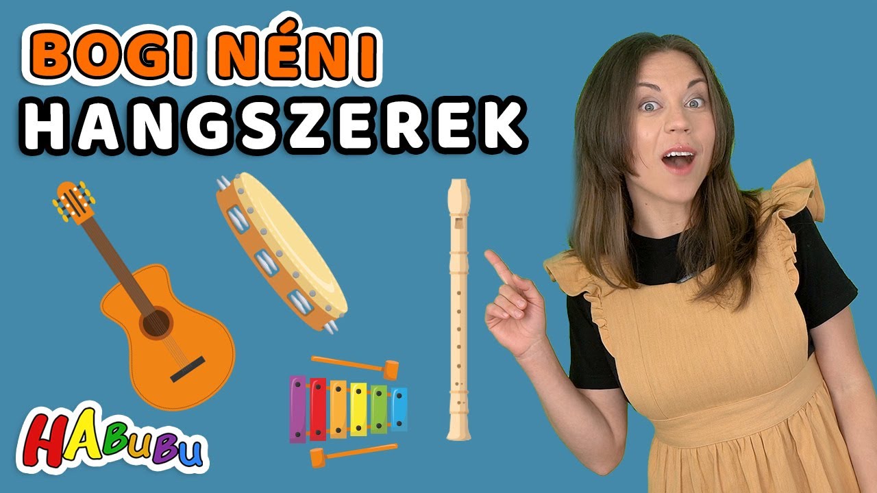 Hangszer Bemutató I Gitár, Ukulele, Furulya, Fuvola I Bogi Néni