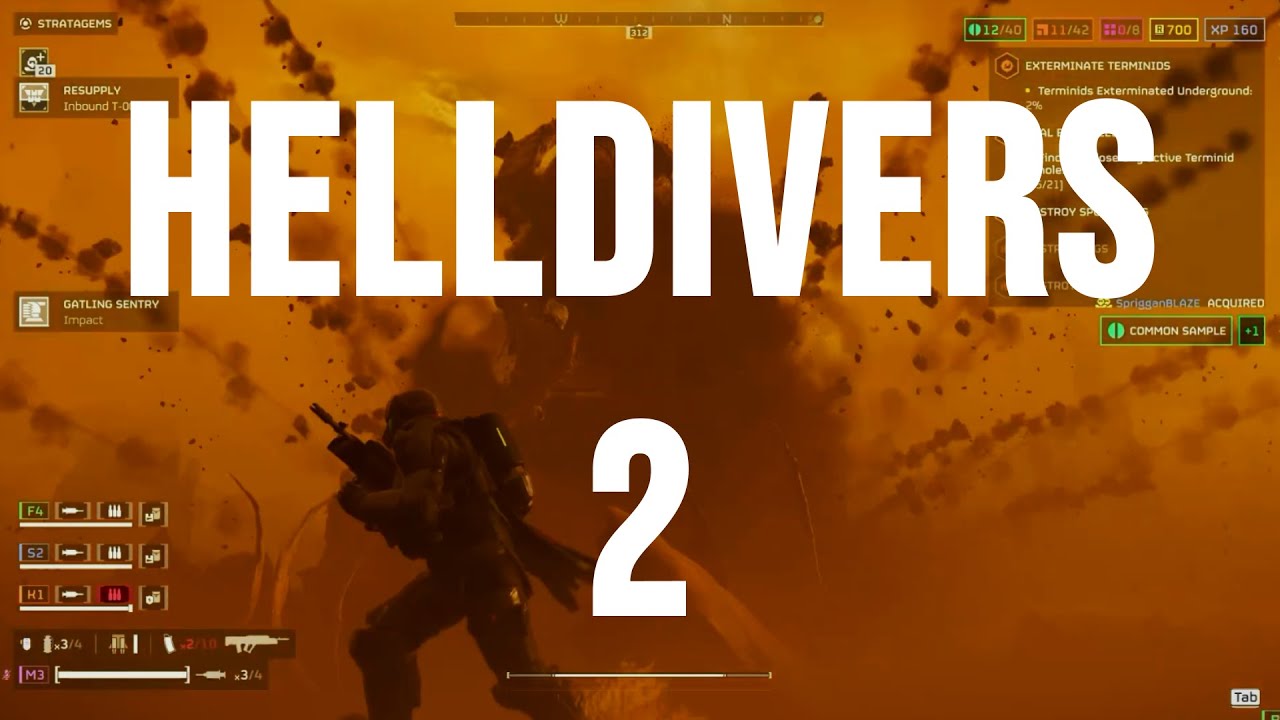 Playing Some Helldivers 2