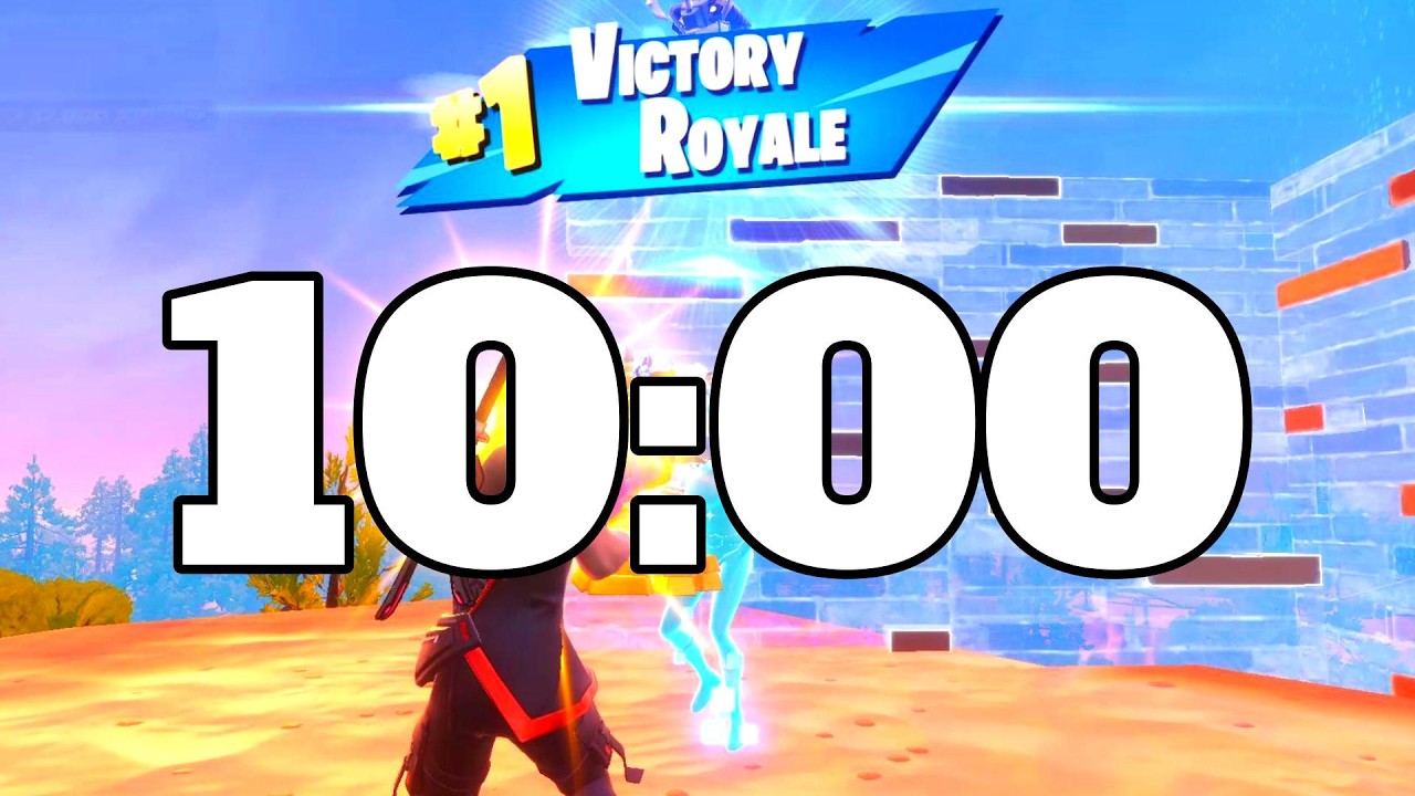 10 MINUTE FORTNITE TIMER WITH REAL GAME SOUND