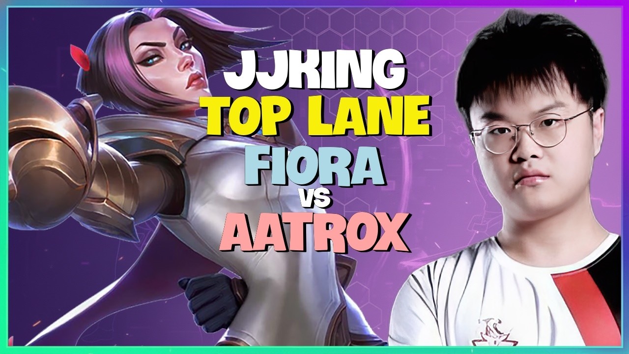 Rank 1 Fiora : JJking is CRUSHING the Super Server Against Aatrox