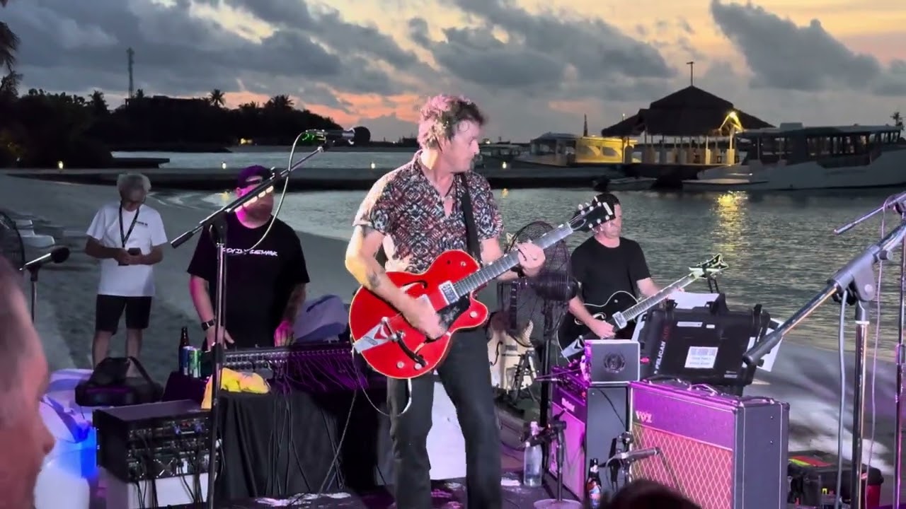 The Living End | Roller | NEW SONG! | Live in the Maldives 20 June 2024
