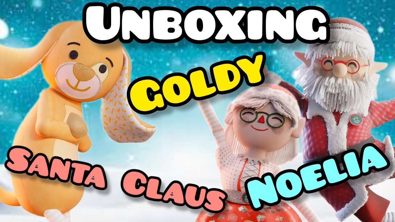 Unboxing de Goldy, Santa Claus y Noelia!!! | Duendes Mágicos 2024