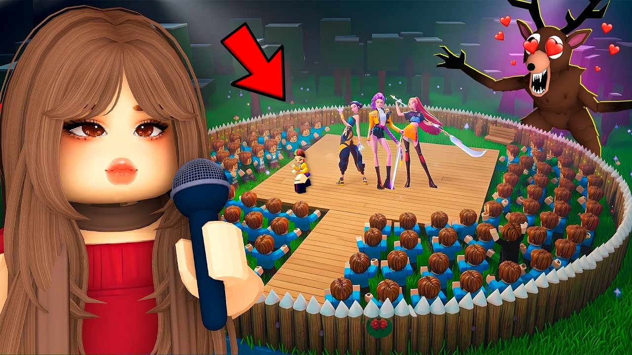 Строим концертную базу для охотников на демонов в стиле K-POP в игре 