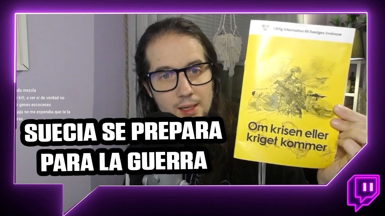 ME HA LLEGADO EL MANUAL SUECO PARA PREPARARME PARA LA GUERRA
