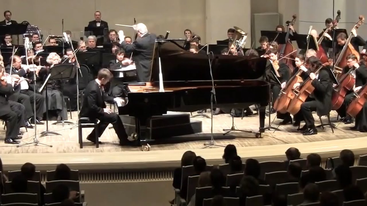 M. Ravel. Piano concerto for the Left Hand (V. Gryaznov)