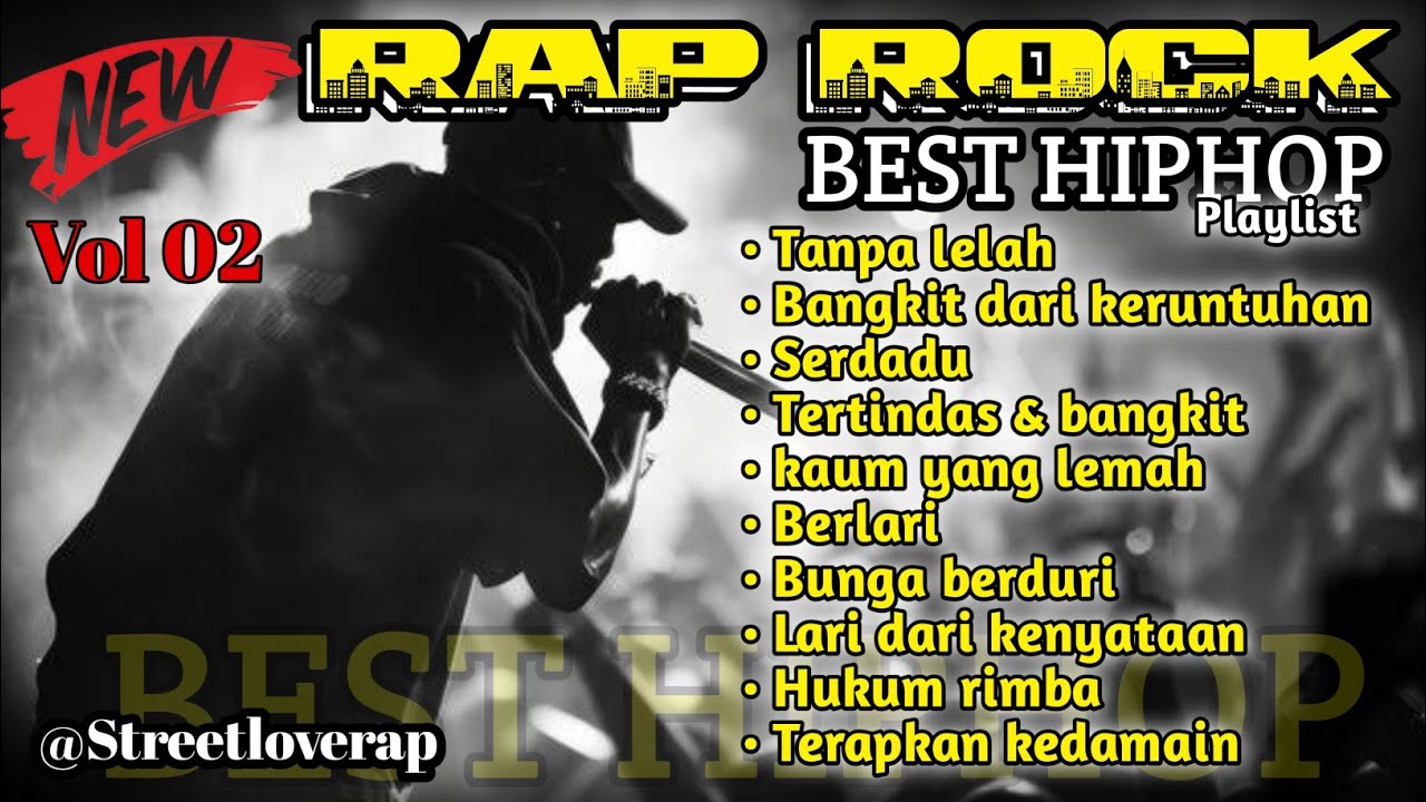 🔥BEST RAP HIP-HOP TERBARU VOL 2 NEW PLAYLIST   SONG VIRAL 2025 , ALUNAN MUSIK  CURAHAN & MOTIVASI, 🔥