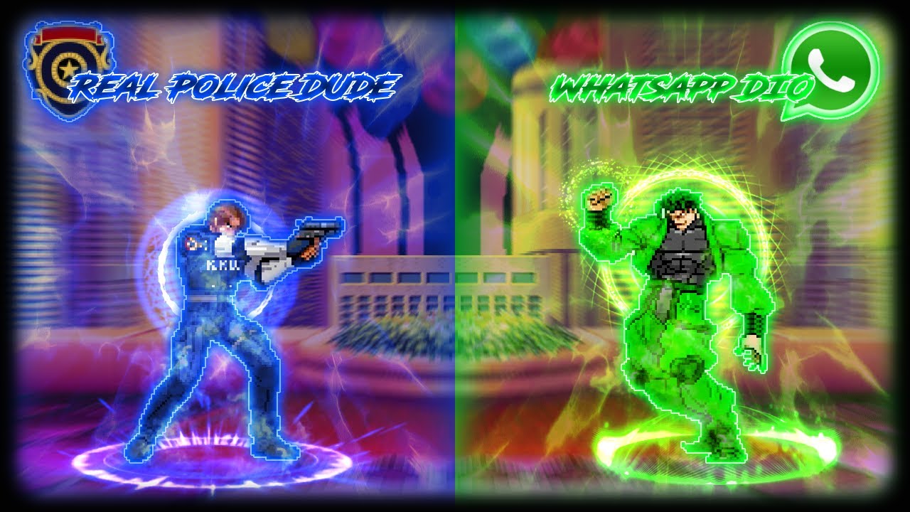 [MUGEN] Real Police Dude VS Whatsapp DIO
