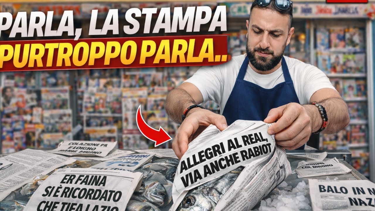 LIVE - PARLA, LA STAMPA PURTROPPO PARLA