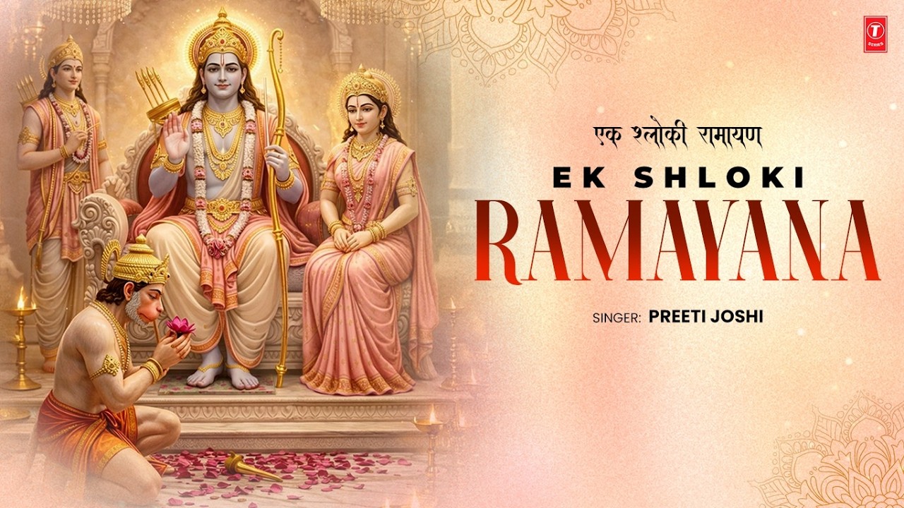 Ek Shloki Ramayana | एक श्लोकी रामायण | Ram Mantra For Peace | T-Series Spiritual