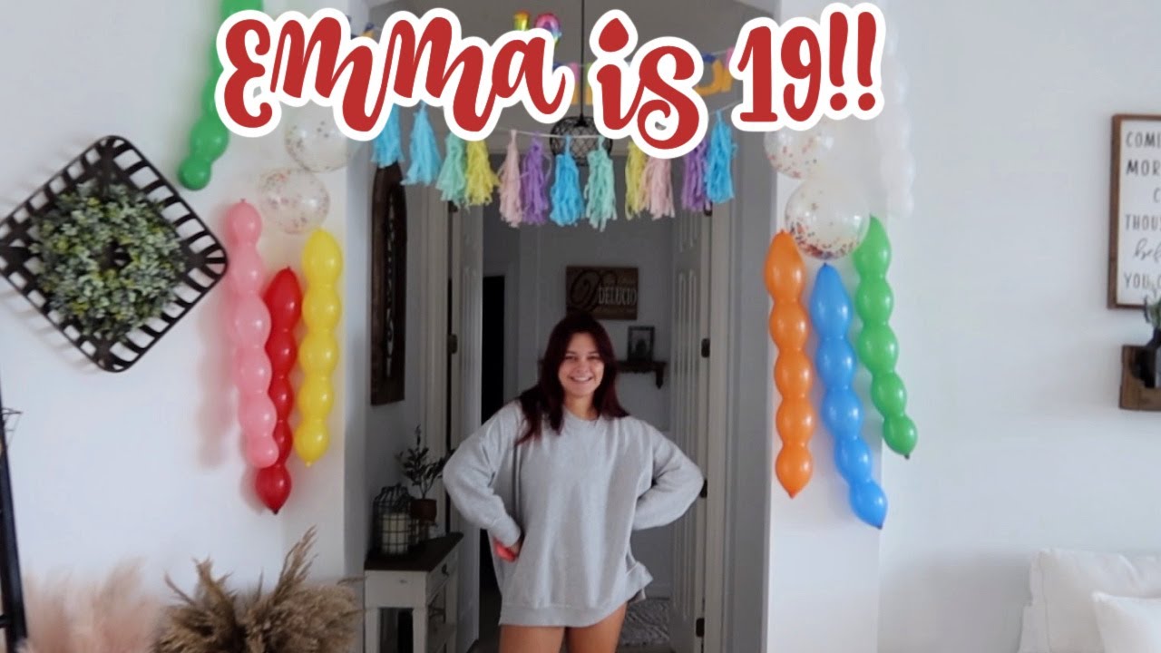 ДЕНЬ РОЖДЕНИЯ ЭММЫ! ЧТО МНЕ ПОДАРИЛИ НА 19-ЛЕТИЕ! ЭММА И ЭЛЛИ