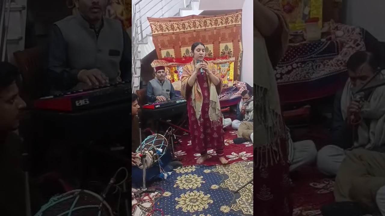 Ni main Shyam de rang vich rangi geyi 🙏🙏🙏🙏