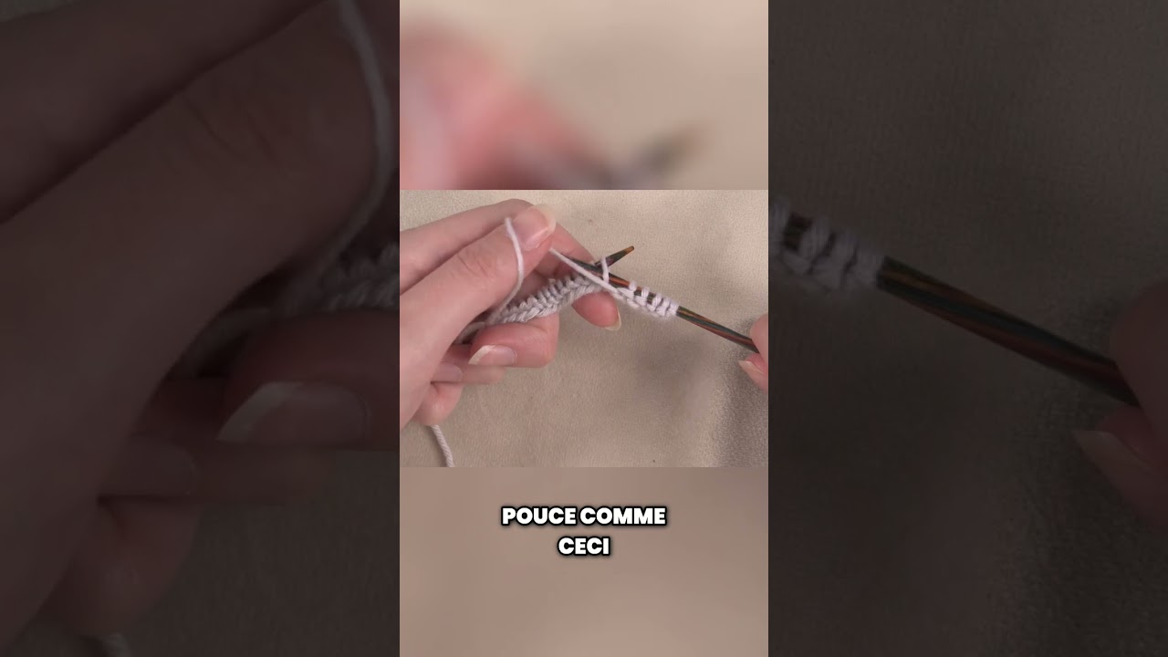Apprivoise les mailles envers sans te prendre la t&ecirc;te