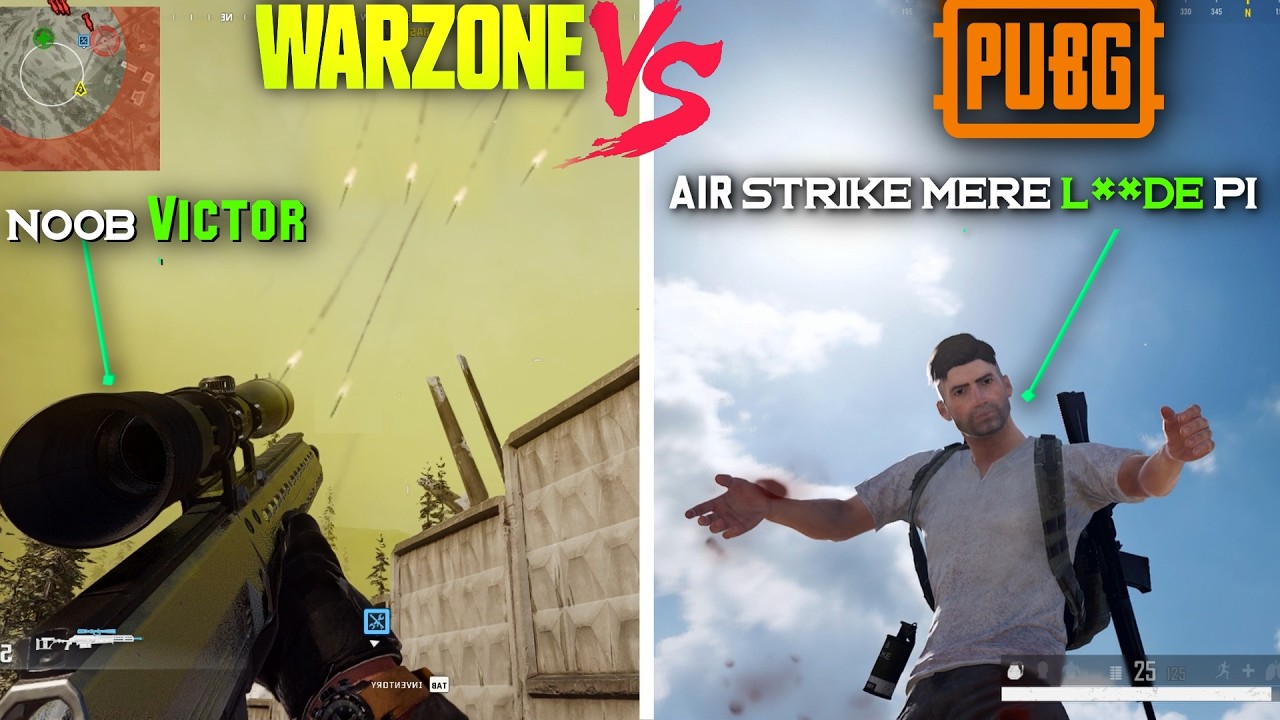 PUBG vs COD Warzone: One Game DOMINATES (and it's not what you think!)