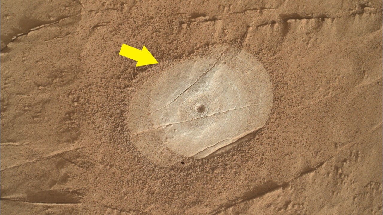 Марсоход Curiosity запечатлел это на Марсе во время 4837-го марсианского дня #curiosity