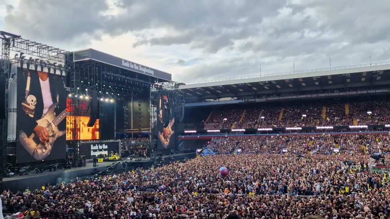 Metallica Puppet Master. Black Sabbath Back to The Beginning Live @ Villa Park