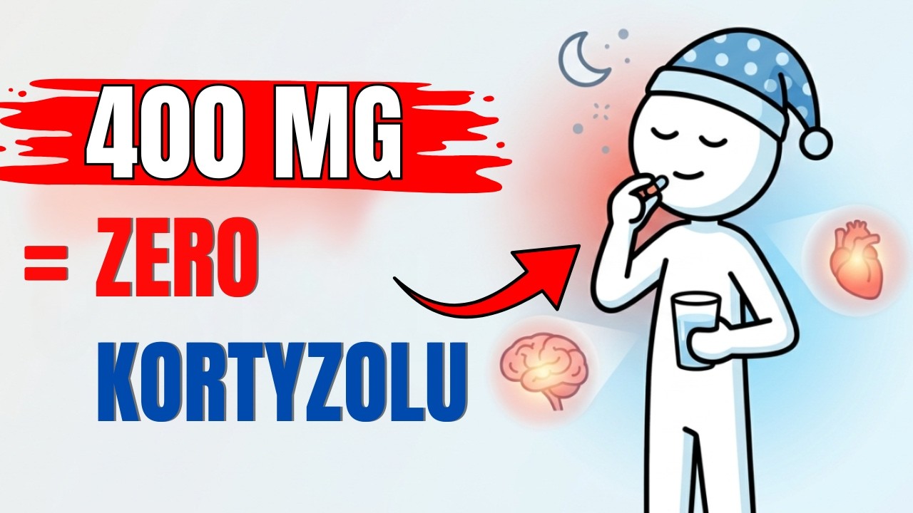 Ten trik 400 mg wyłącza kortyzol i uruchamia spalanie tłuszczu