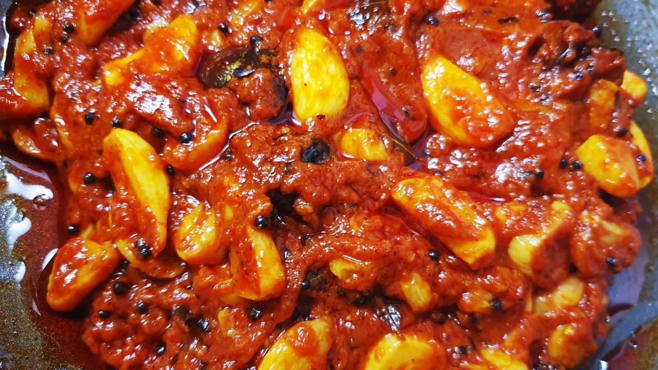 Garlic Pickle recipe in Tamil | Poondu Oorugai  | Pickle