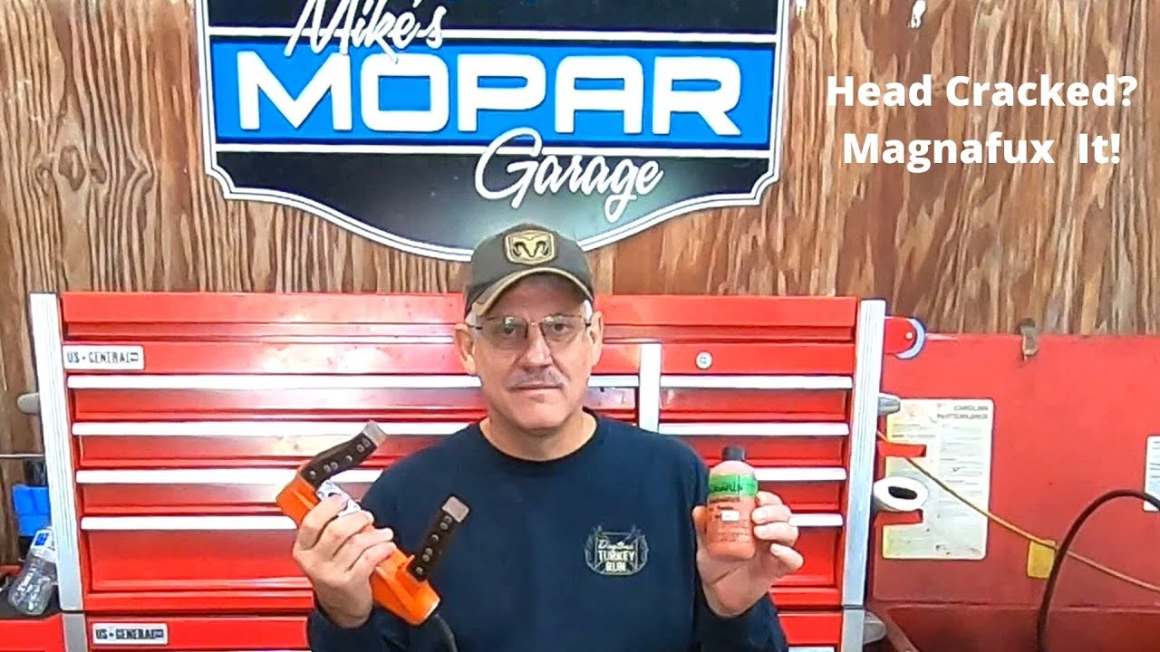 Magnaflux Testing Cylinder Heads and Crank Shafts