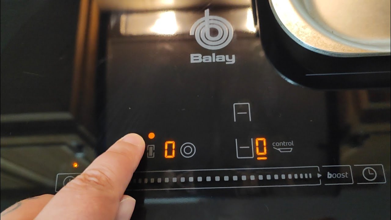 Cómo se configura la flexinducción en la placa Balay 3EB969LU