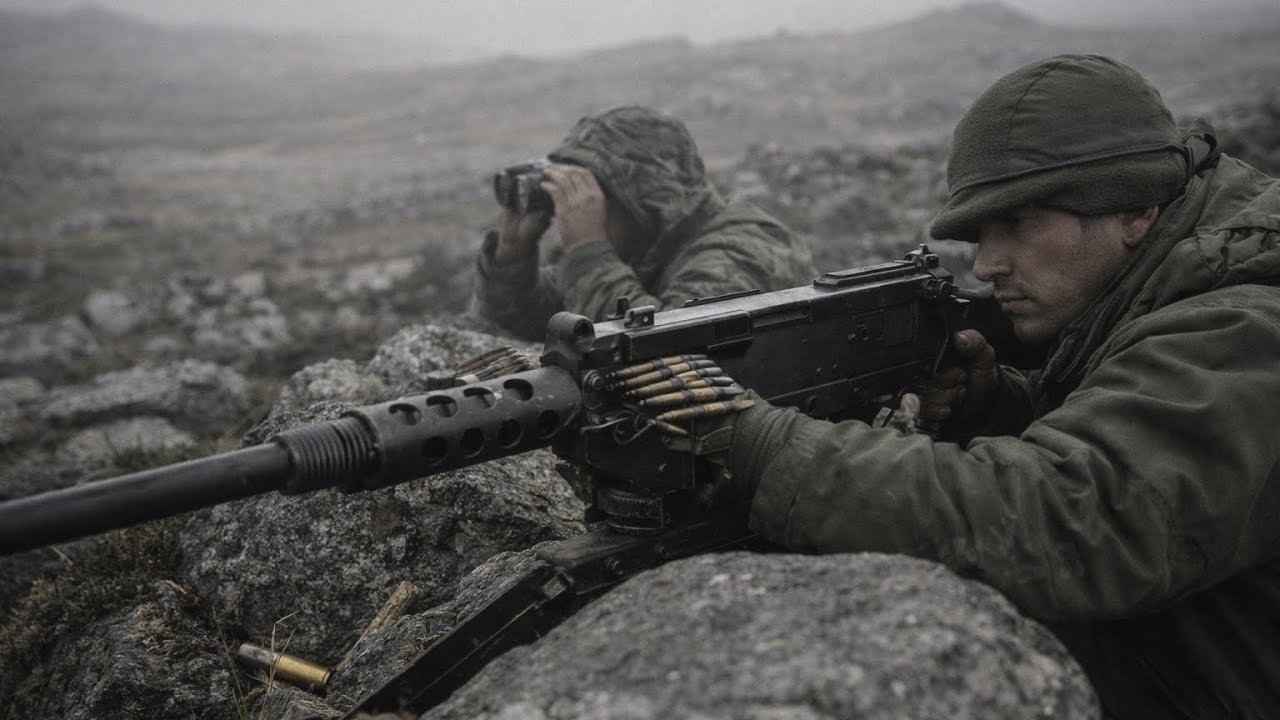 Francotiradores británicos se alarman al ver ametralladoras pesadas como rifles de precisión