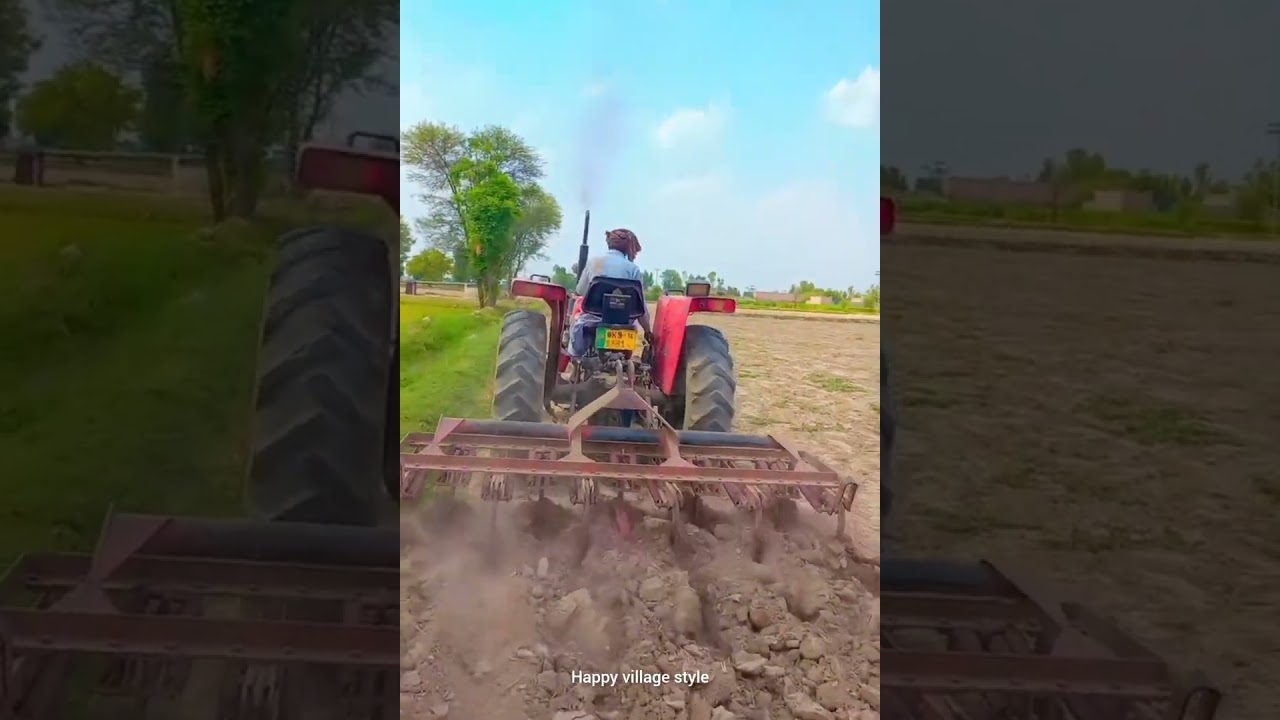 village tractor working|happy village life#youtubeshorts #shortvideo #village #ytshorts