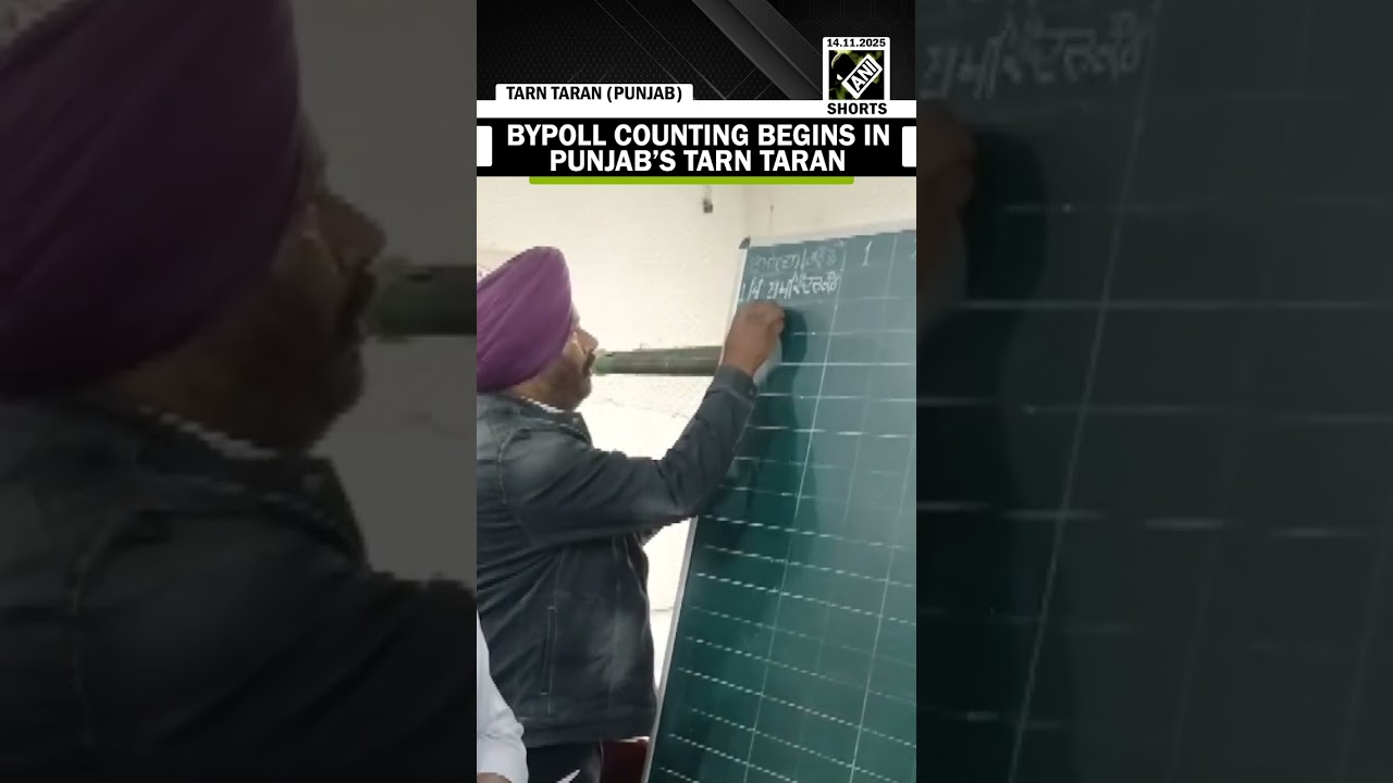 BY-POLL ELECTION: Counting begins in Tarn Taran as officials start tallying votes amid security