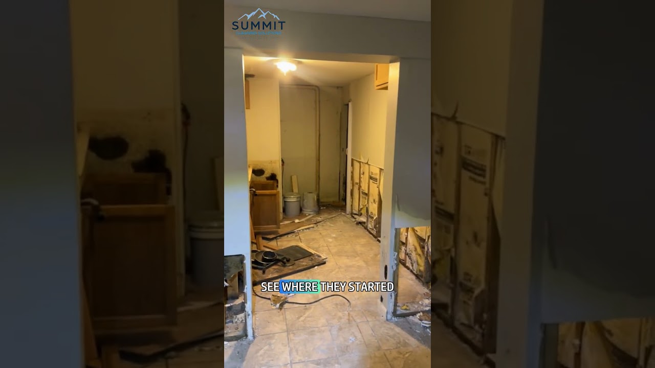 🏠 Flood Cleanup Transformation | Summit Cleaning Solutions 💧