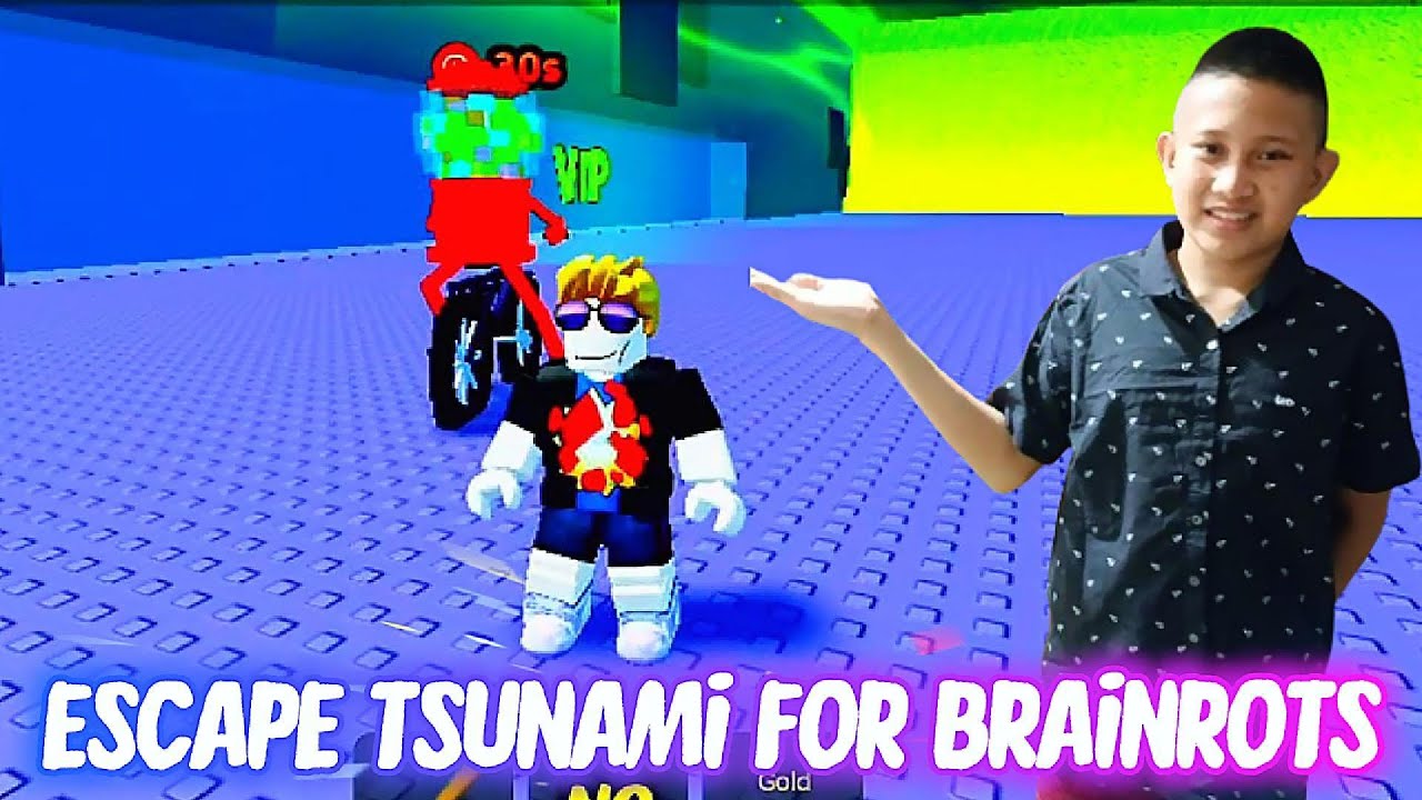 TARA GUYS SAMAHAN NYO AKO KUMUHA NG MGA BRAINROTS DITO! ESCAPE TSUNAMI BRAINROTS | Roblox |