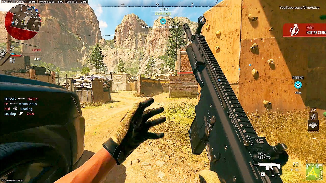Call of Duty Modern Warfare 2: Hardpoint Gameplay (No Commentary)
