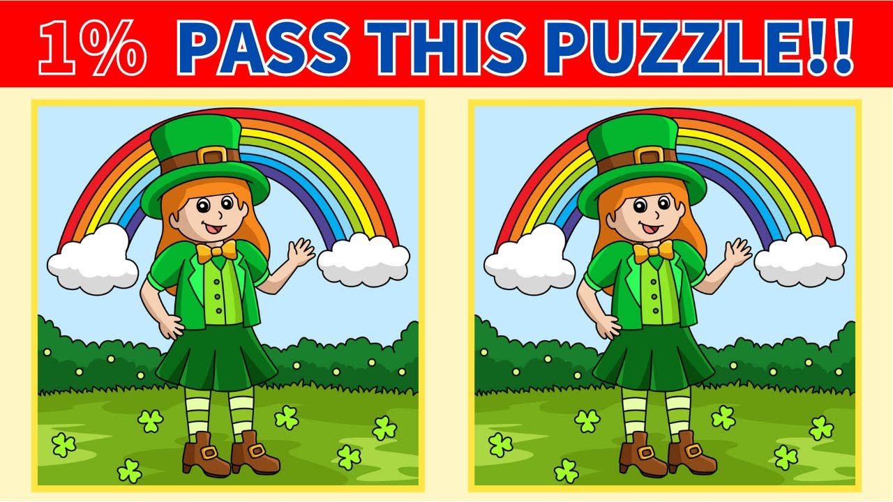 【Spot the difference】🎁Only genius can find 3️⃣ difference | Japanese Puzzle