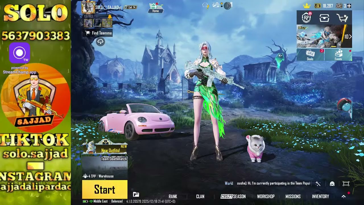 bgmi solo conqueror gameplay #livestream #pakistan #bgmi #popular