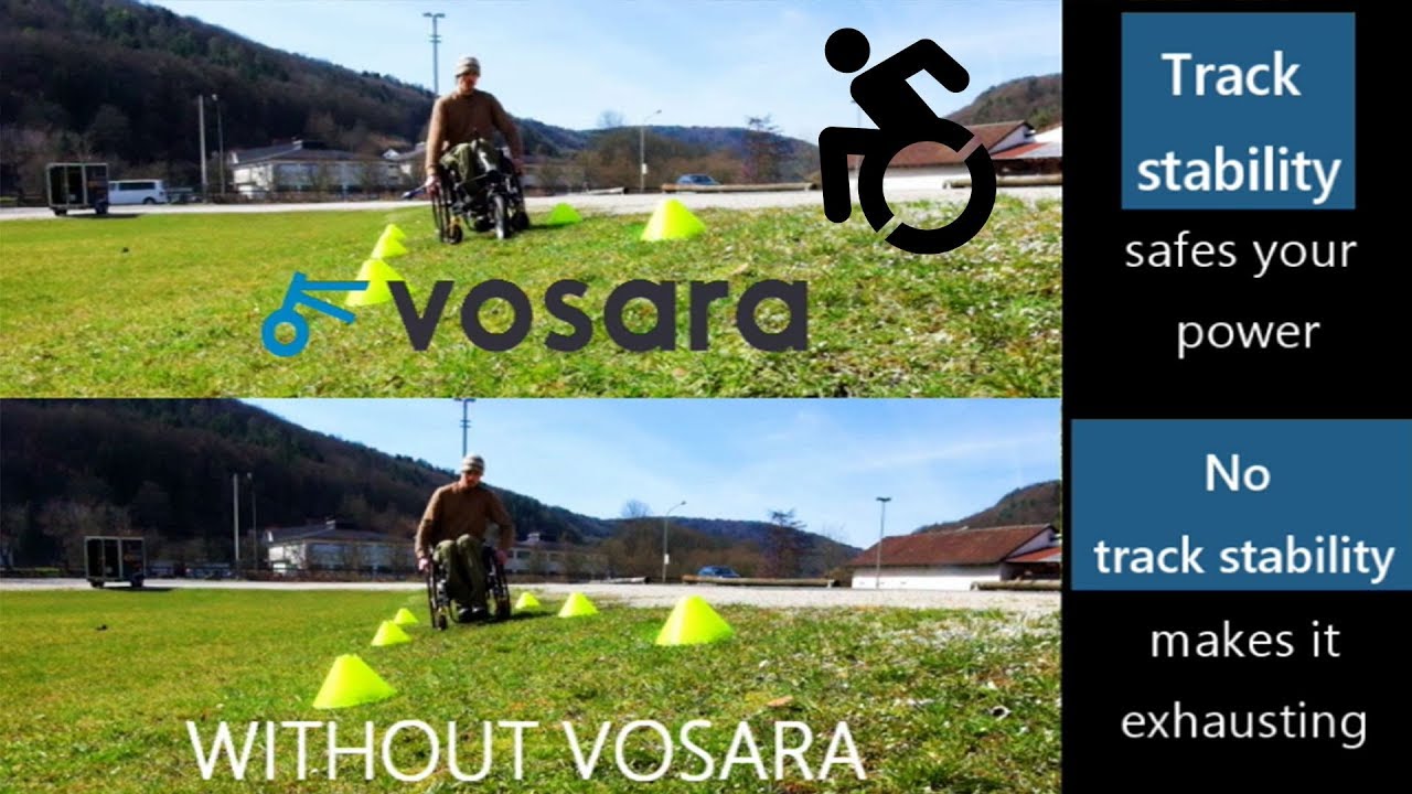 Benefits of Vosara Vorsatzrad - compare yourself - Rollstuhl Fahrtipps