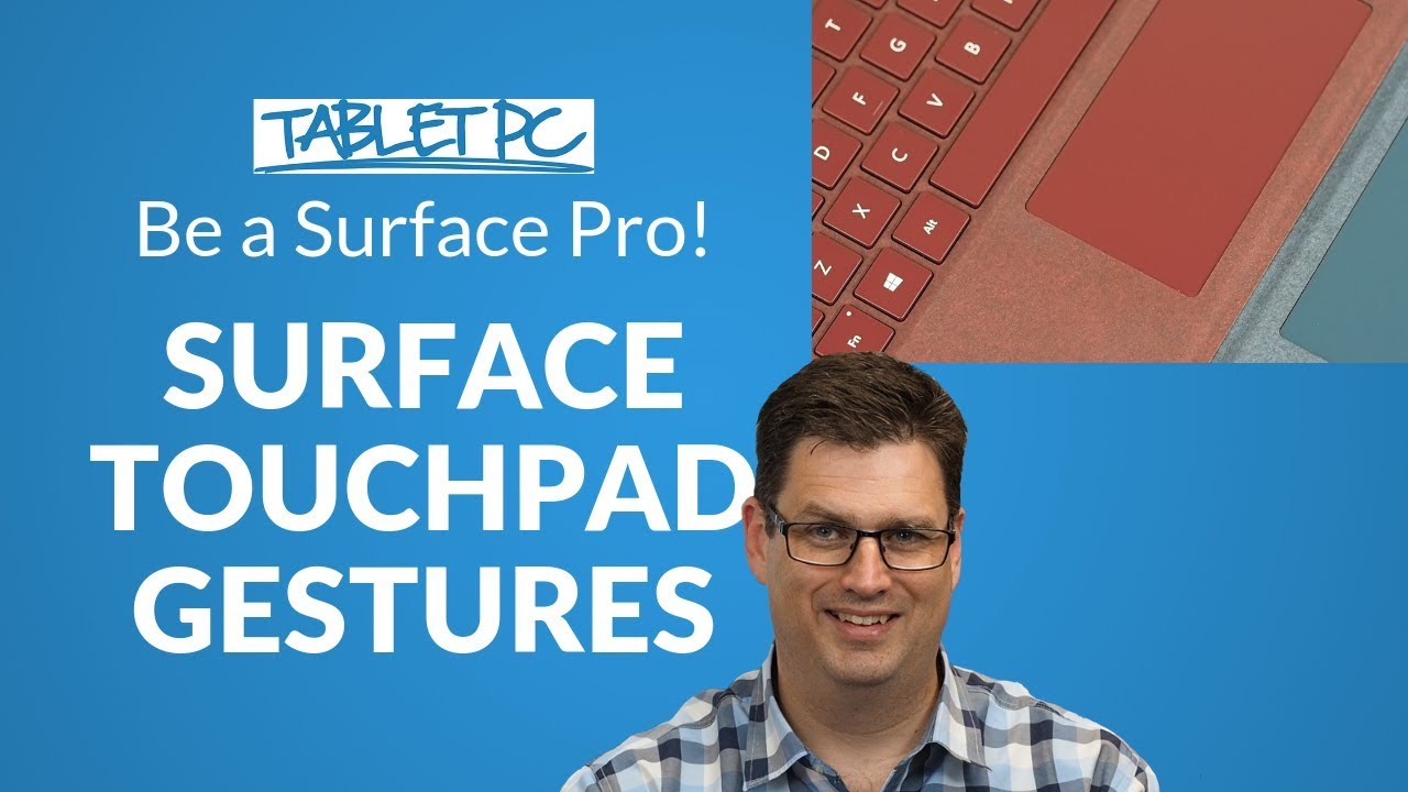 Советы и хитрости по использованию тачпада Surface