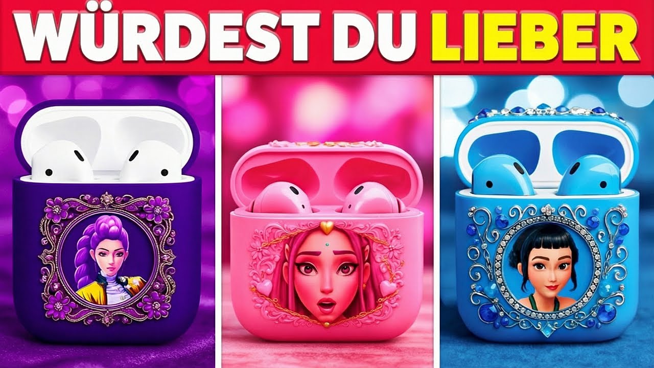 Würdest du Lieber...? Pink, Lila oder Blau 💖💜💙 KPOP Demon Hunters Edition 😍