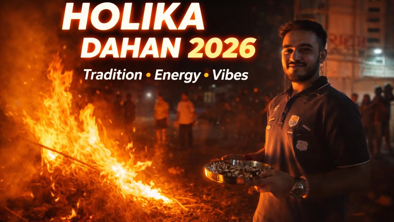 Holika Dahan 2026 🔥Burning Negativity, Starting Fresh (Mumbai)