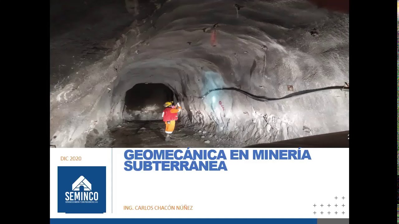 Geomecanica en minería subterránea - Parte 1