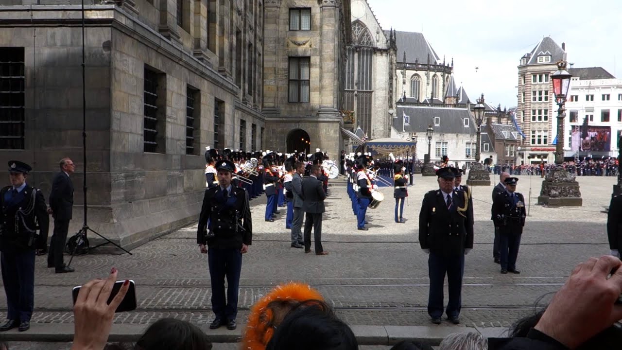 Cortege 30 April 2013, Damsquare, Amsterdam