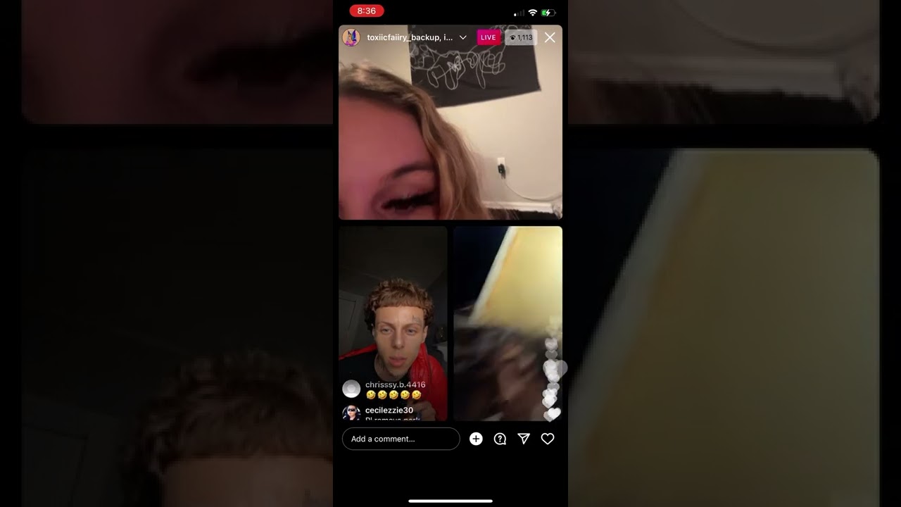 Toxicfairy Gets Jealous and kicks J wavy off Instagram live 😂 Why does he still talk to her??🤔