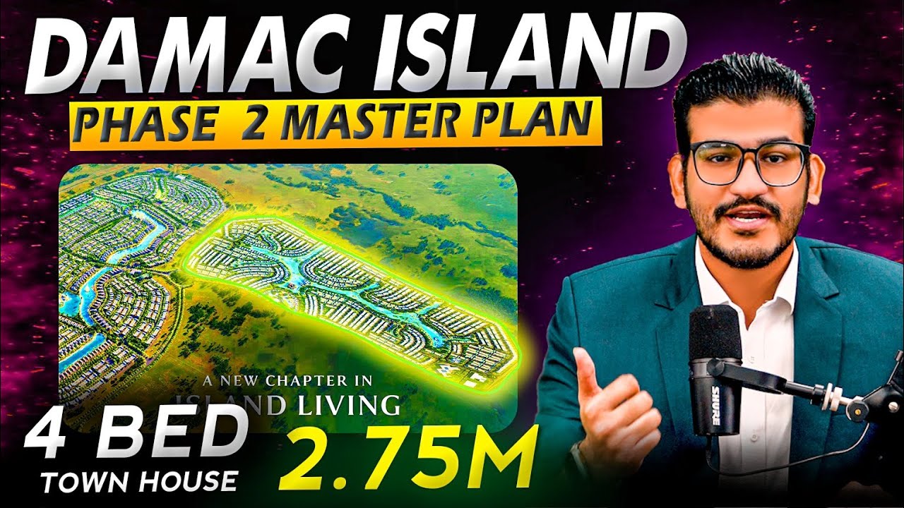 Damac Island Phase 2 Master Plan Revealed | Last Affordable Townhouse in Dubai – Don’t Miss This!