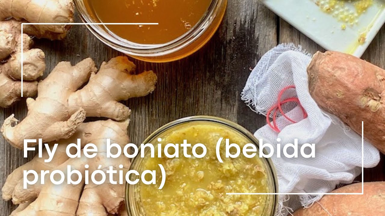 Receta refresco fermentado de boniato (fly de boniato)