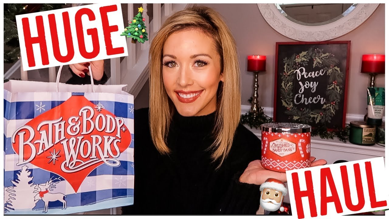 HUGE BATH AND BODY WORKS HAUL- HOLIDAY 2018 CANDLES + BEST SCENTS FOR CHRISTMAS!! 🎄🎅🏼✨| Brianna K