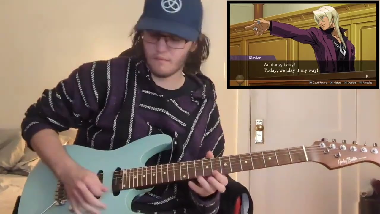 Guilty Love - Apollo Justice Ace Attorney - Guitar Cover