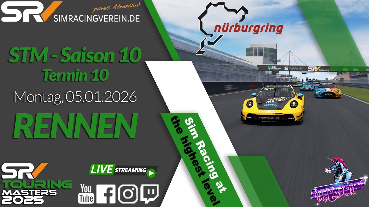 STM10 | Termin 10 - Nordschleife | #ligarennen #010 #simracingverein #assettocorsa