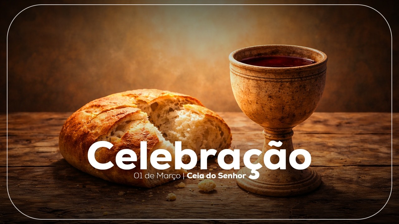 Culto de Celebração ao vivo | Culto De Ceia | DOMINGO | 01.03.26